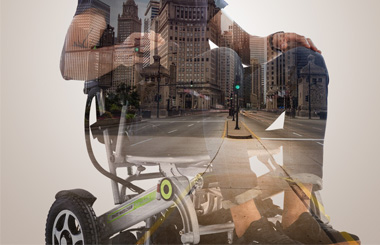 Airwheel H3 city smart wheelchairs