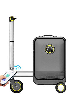 The SE3SL+ Smart Electric Luggage | Only 6.6kg Lightweight Cabin-Approved Rideable Airport Suitcase